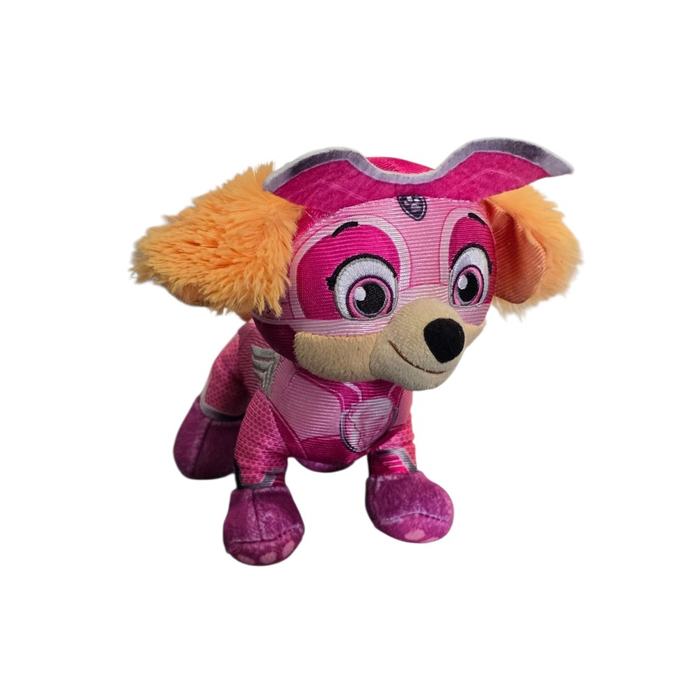 Nickelodeon Paw Patrol Sky Mighty Pups Super Paws Skye 8" Plush Pink Toy